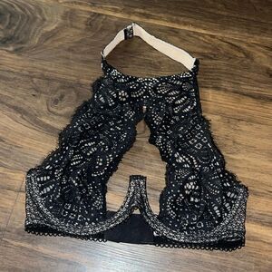 Victoria’s Secret dream angels high neck cut out underwire bra